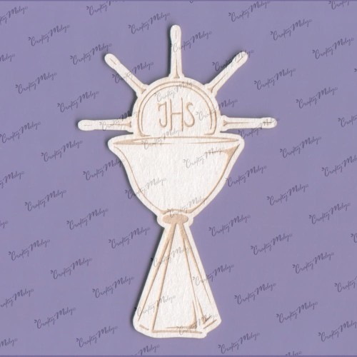 Komunia Święta 1196m - tekturka - Crafty Moly