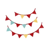 Chorągiewki - Wykrojniki Kształty