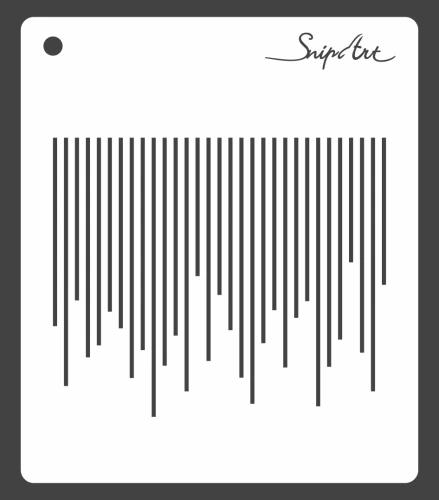 SnipArt - maska paski 15x15 - stencil