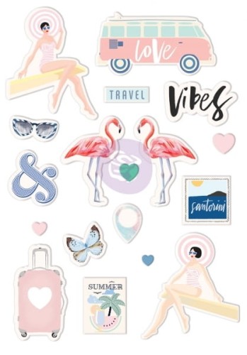 Santorini - Naklejki Piankowe