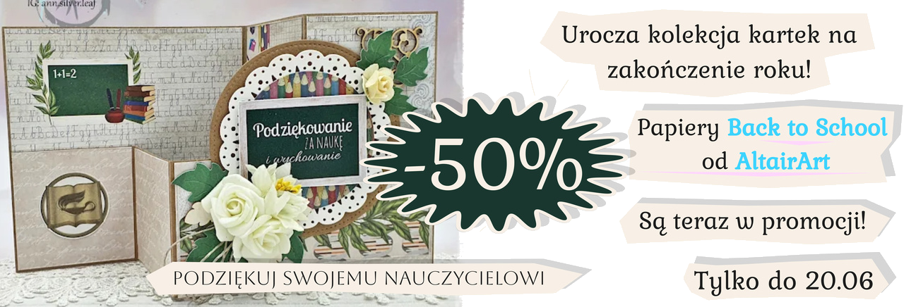 Back to school promocja papierow